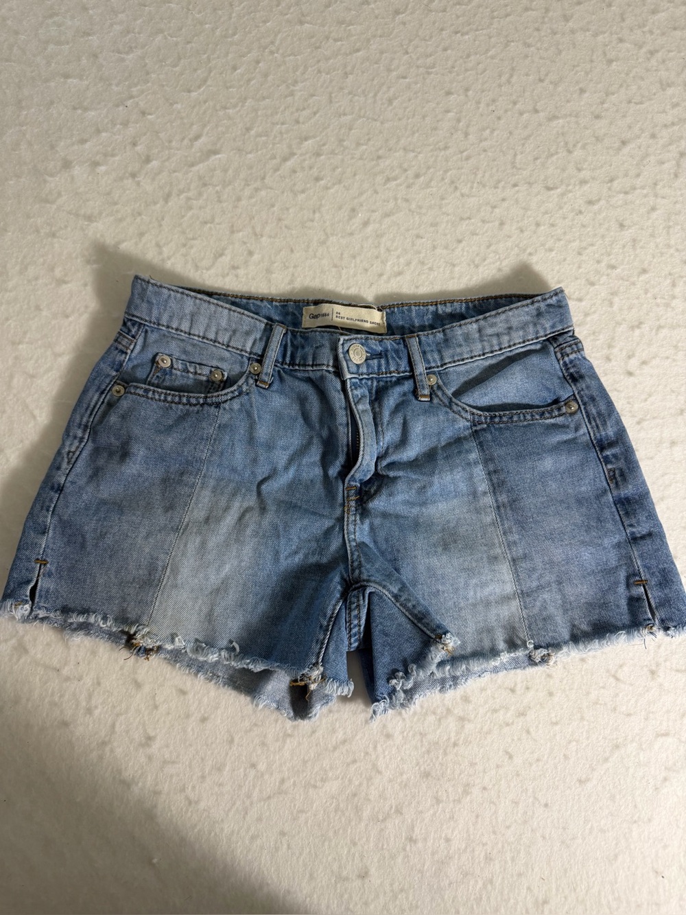 GAP Light Blue Denim Cutoff Shorts